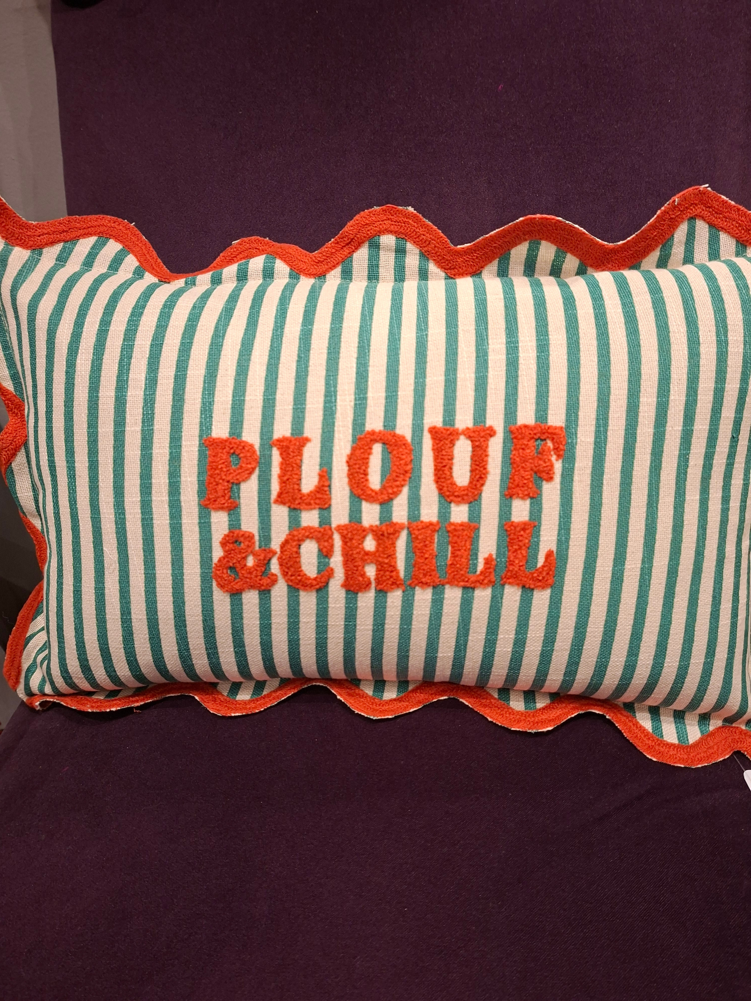 Coussin  Plouf and chill 30x50