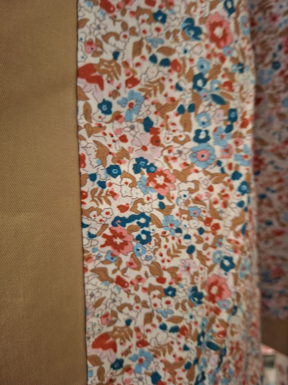 Miniature : Trench  coton intérieur liberty 