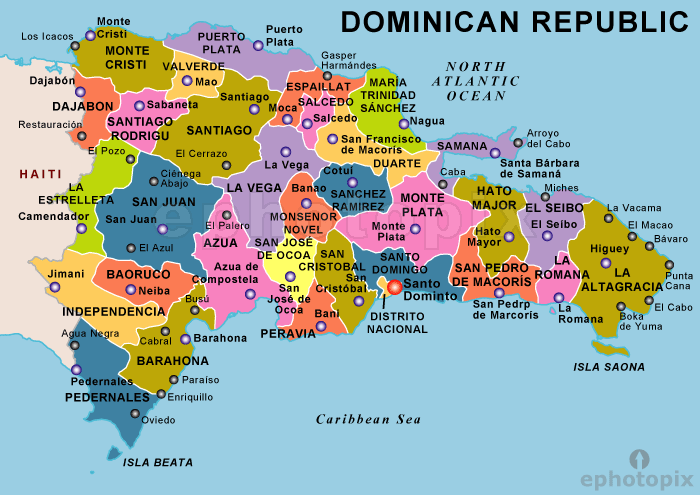 Moca Dominican Republic Map Map | Dominicanrepublic