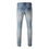 Miniatura: JEANS AMR - BLUE PITON LEATHER