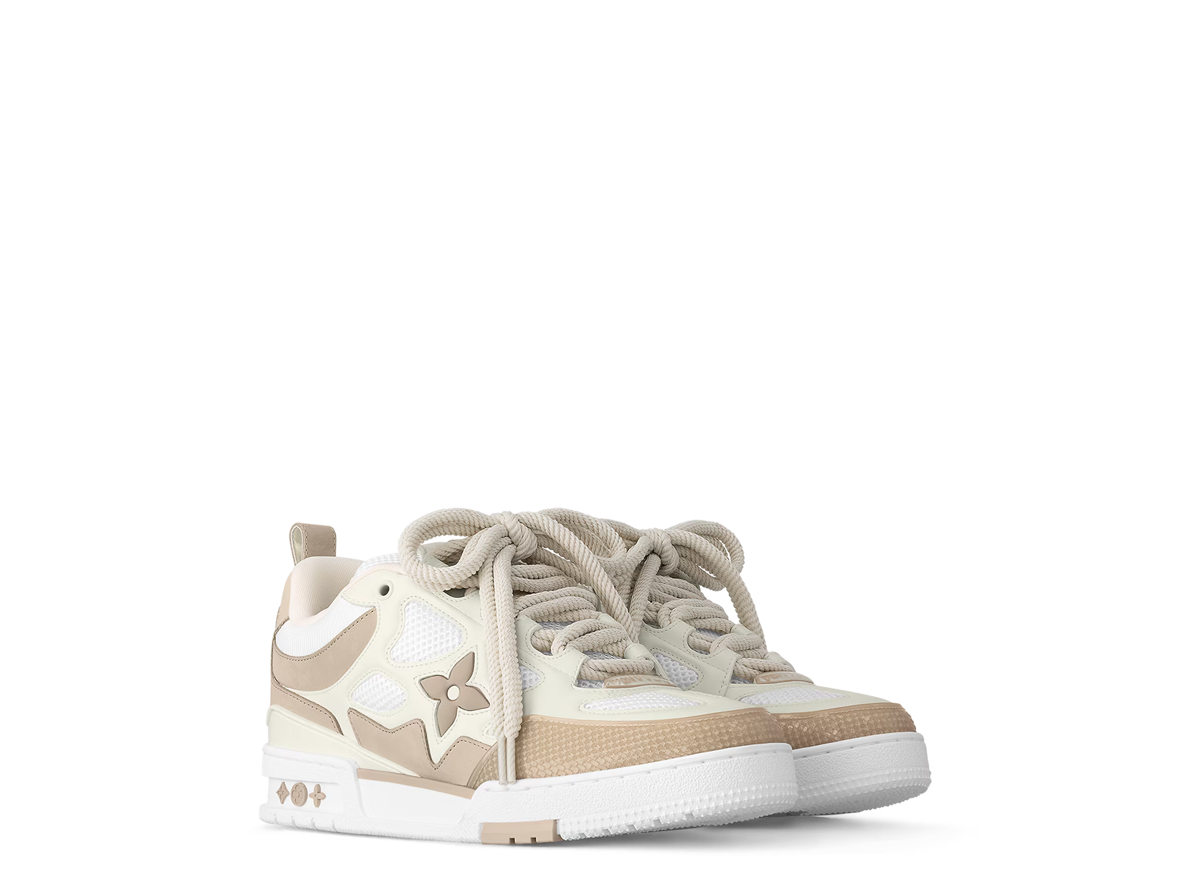 LV - SKATE BEIGE WHITE