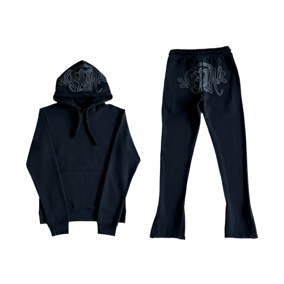 SNA WRLD TRACKSUIT BLACK