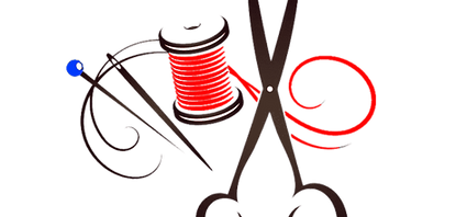 image de fil et ciseau