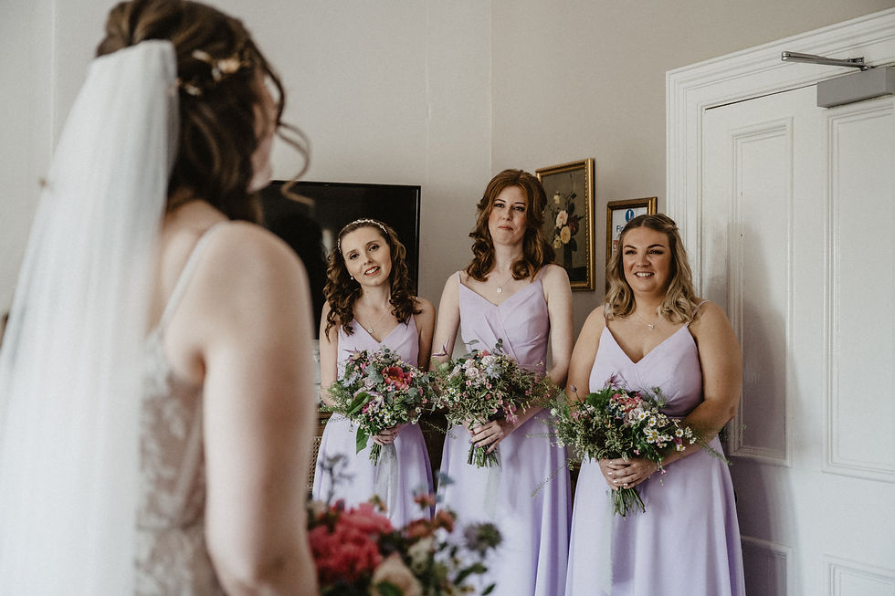 the reveal by claire hirst wedding photography - bridesmaids hair and makeup