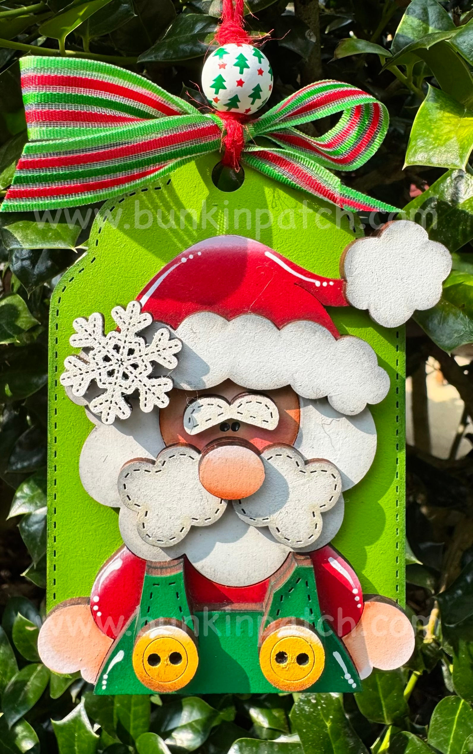 Bib Santa Gift Card Holder 72607