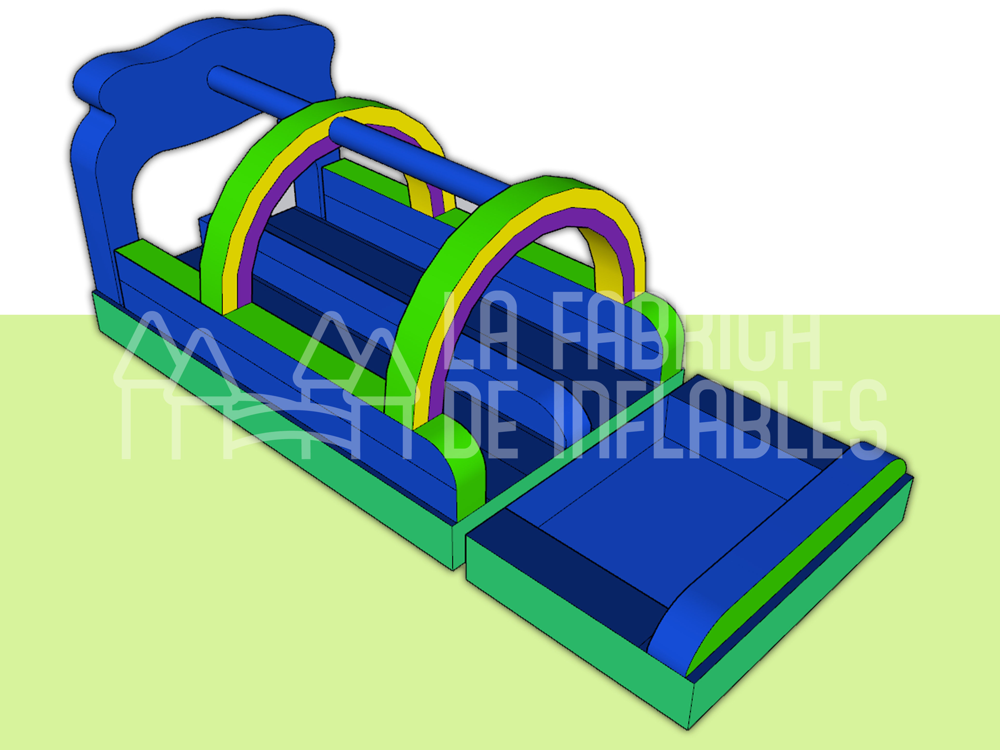 Deslizador Arco Iris 8x3.5