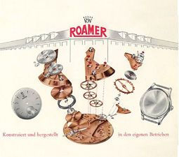 Thumbnail: Vintage Roamer Watch Movement Cufflinks 