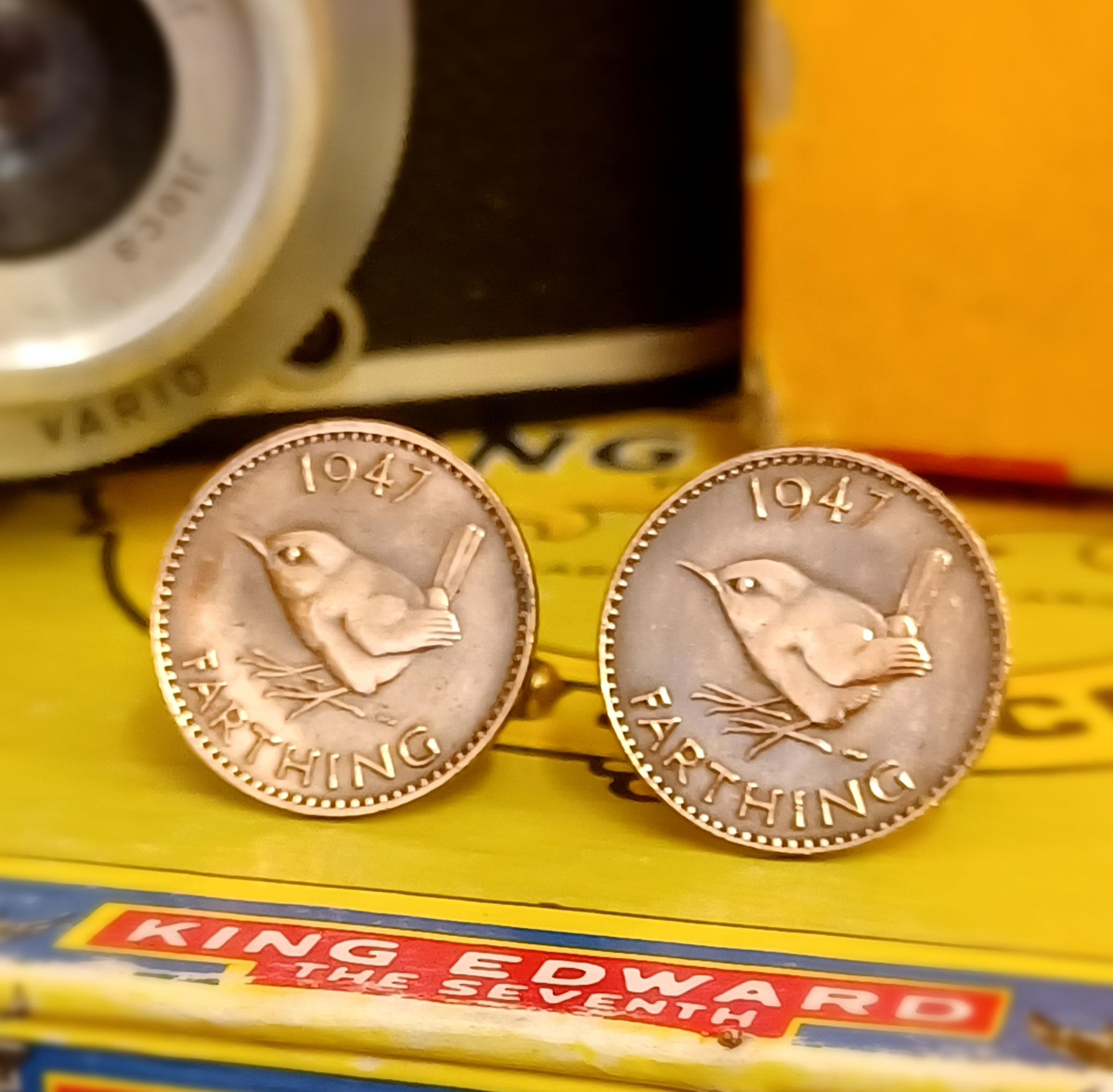 Farthing Coin Cufflinks