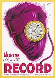 Thumbnail: Vintage Record Watch Movement Pendant