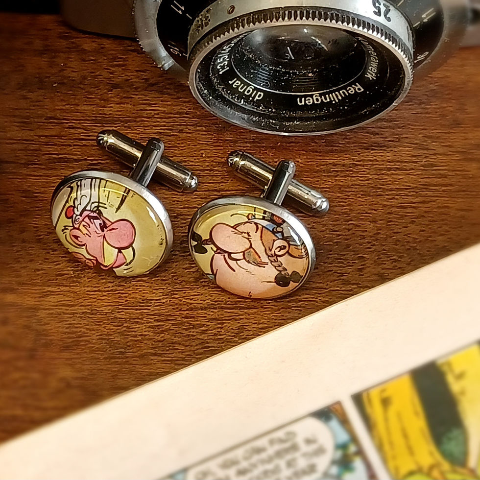 Thumbnail: Asterix & Obelix Comic Book Cufflinks