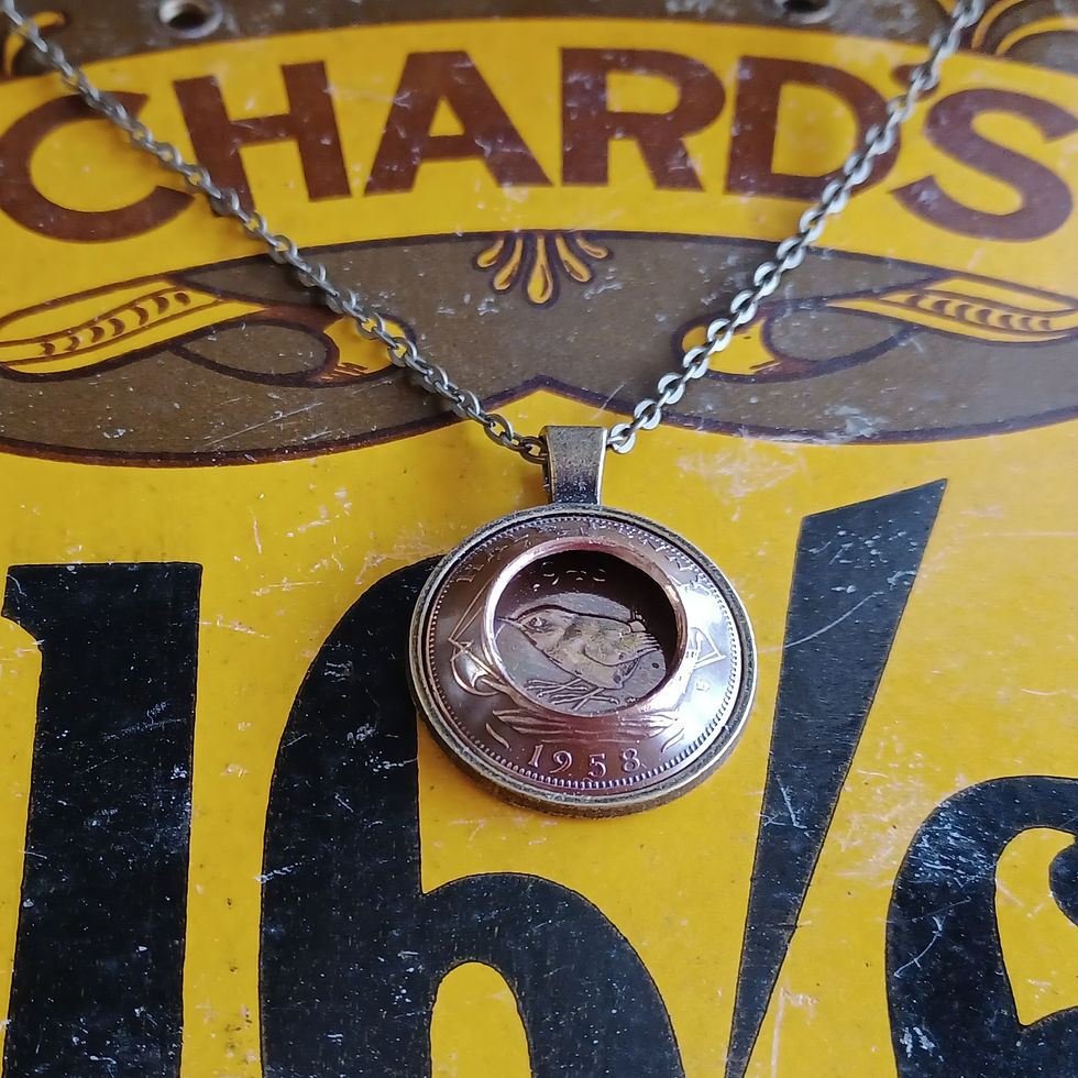 Thumbnail: Vintage Coin Pendant