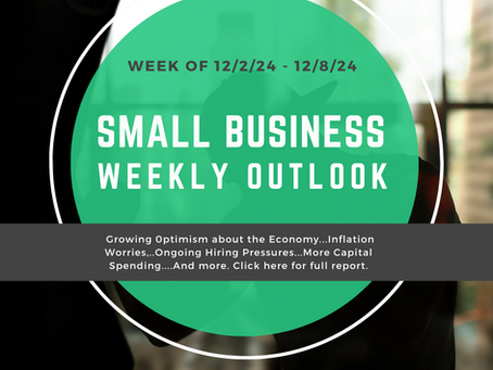 Small Business Weekly Outlook