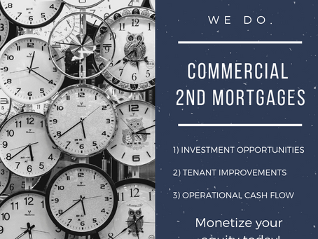 2nd Mortgages - Commercial & Investor!