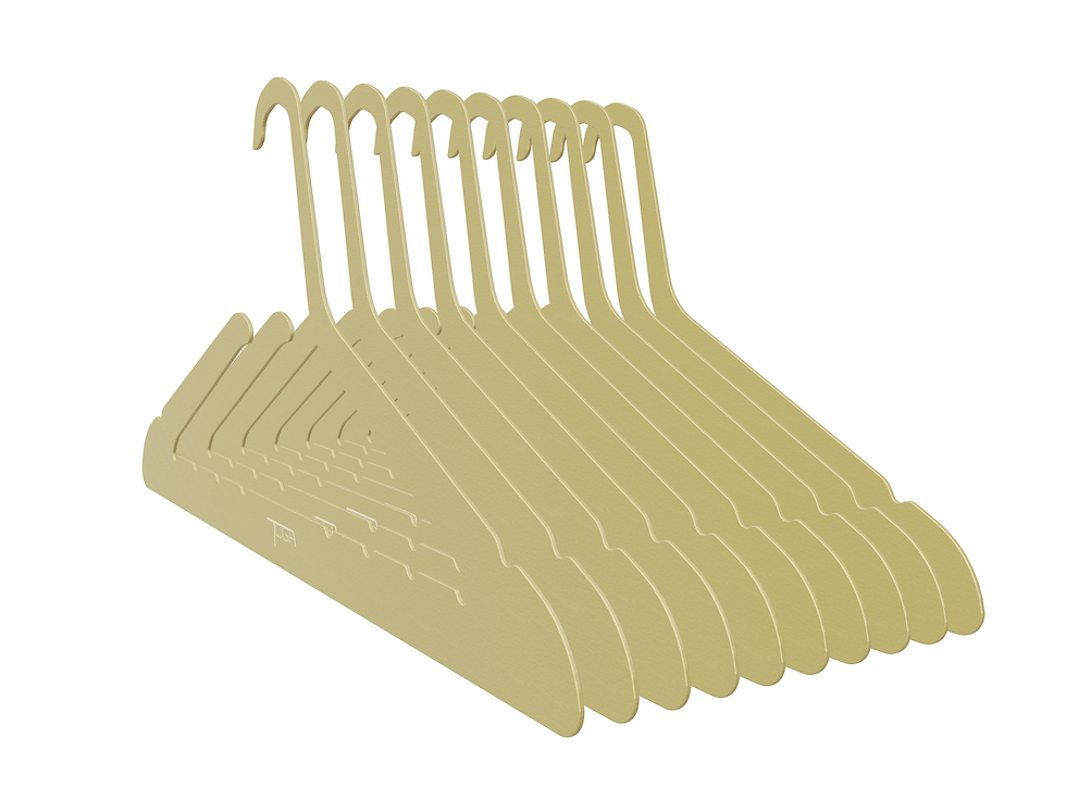 Thumbnail: 10 Pack Gold Toga Hangers