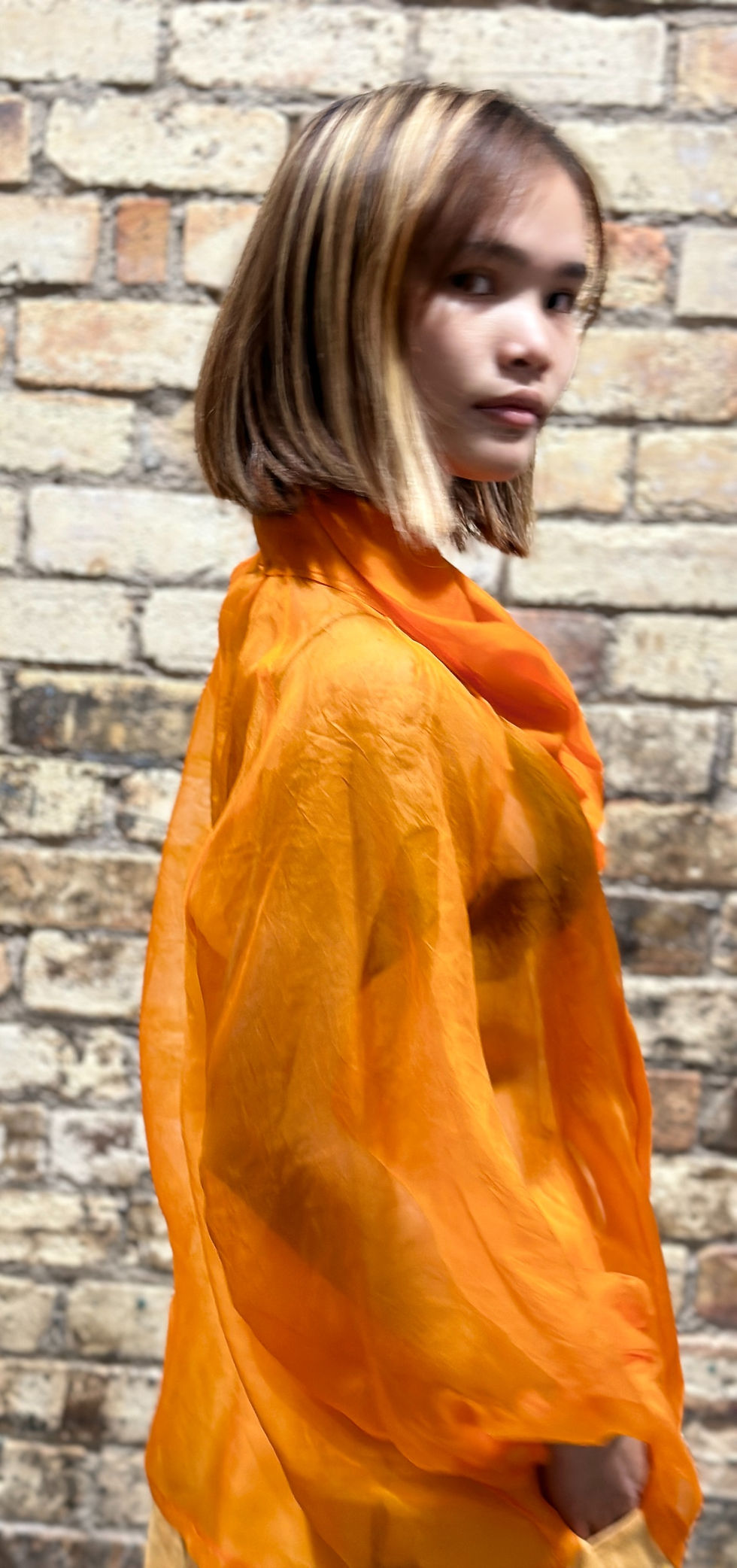 Thumbnail: Side of Clementine Silk Top