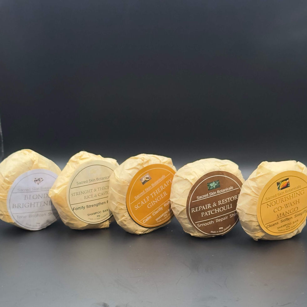Hair.  Natural shampoo bars for every hair type