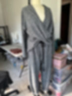 Front of Motley Crew Chill Pant on Mannequin with Motley Crew Criss Cross Sweater