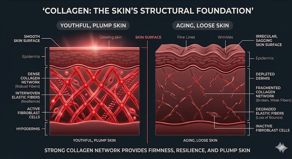 Collagen: The science of skin's structural foundation