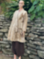 Front side of Silk Bark Kimono