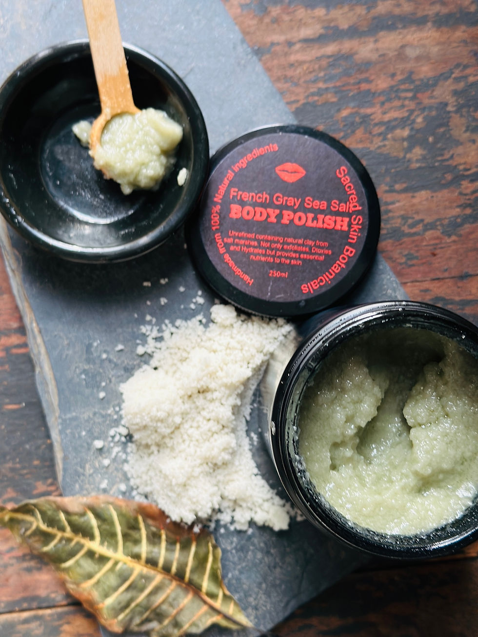 Thumbnail: French Gray Sea Salt Body Polish out of jar