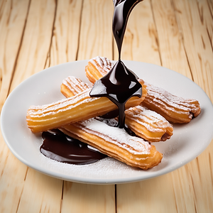 Churros con Chocolate