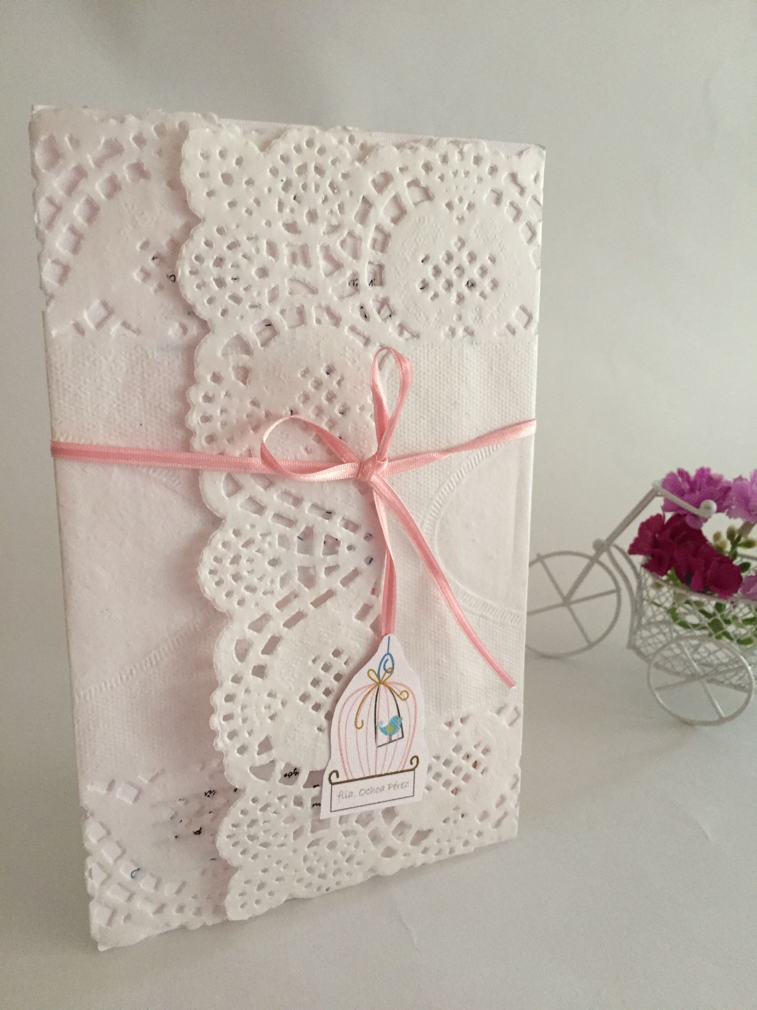 TARJETA DE INVITACIÓN BAUTIZO