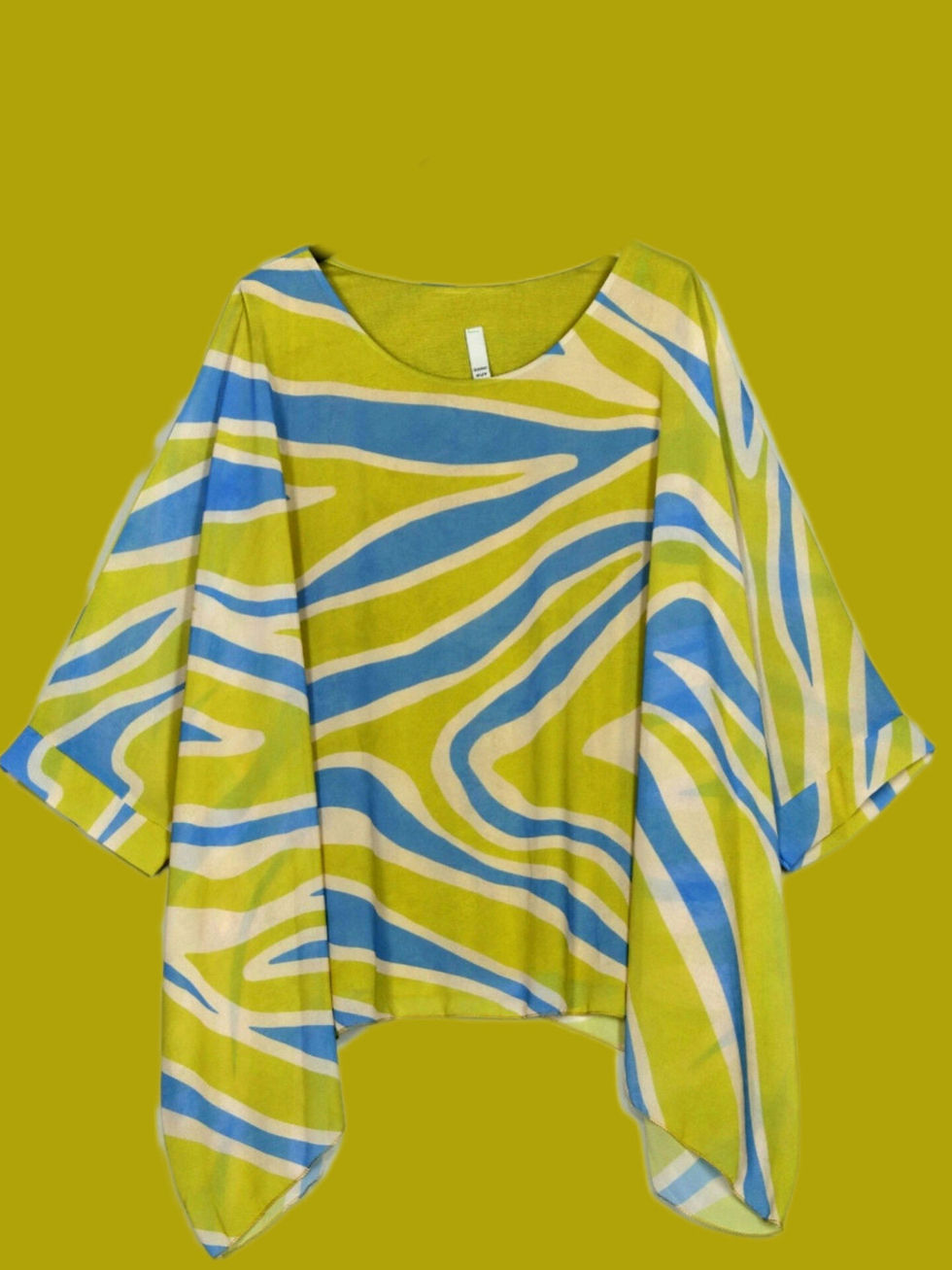 Miniatura: Blusa zebra água marinha