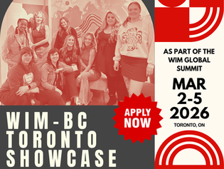 BC SHOWCASE DURING WIM GLOBAL SUMMIT IN TORONTO 2026