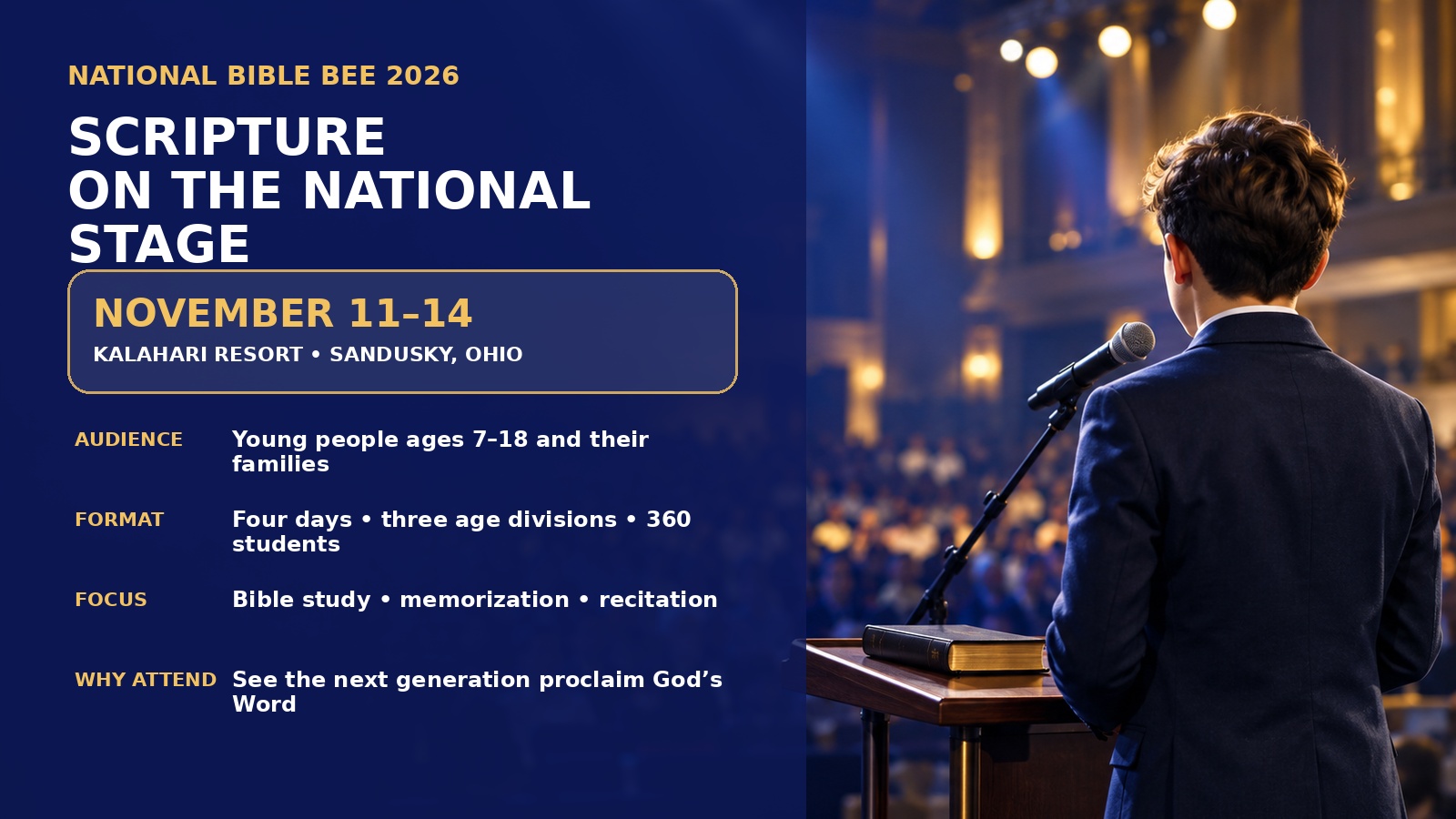 National Youth Scripture Memory and Bible Study