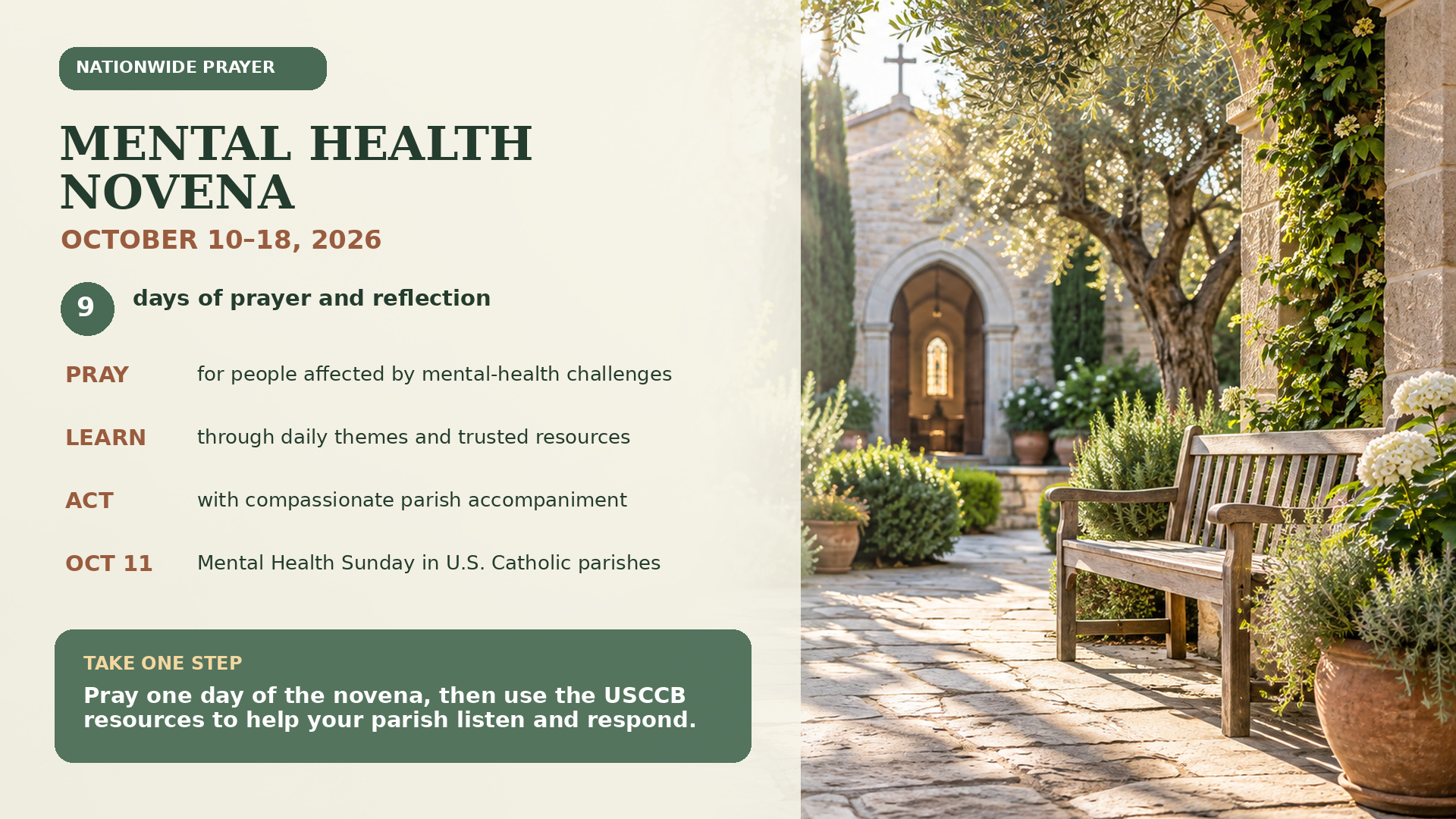 Catholic Mental Health Ministry and Pastoral Accompaniment