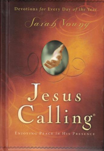 Jesus Calling by Sarah Young book cover
