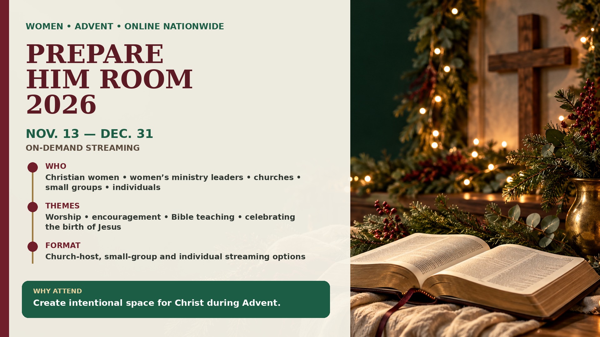 Advent Worship and Christ-Centered Christmas