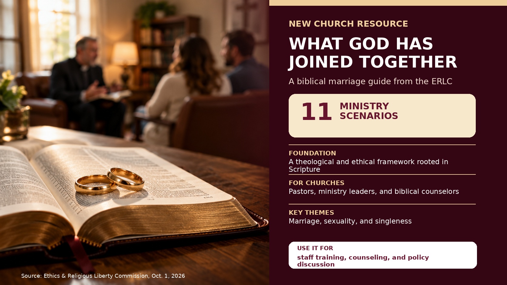 Biblical Marriage and Family Ministry