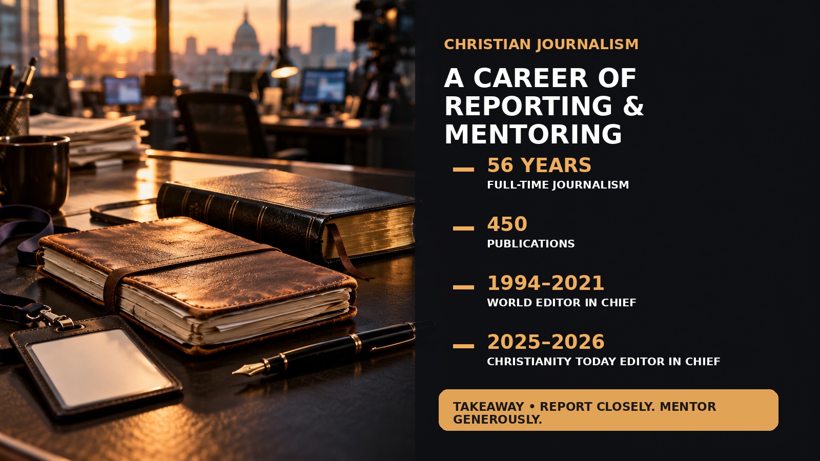 Christian Journalism Leadership and Mentorship