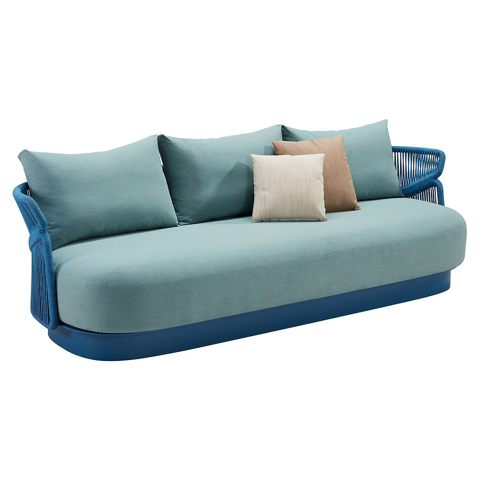Thumbnail: Higold Aio Teak Outdoor Conversation Sofa Set (5-Seater)