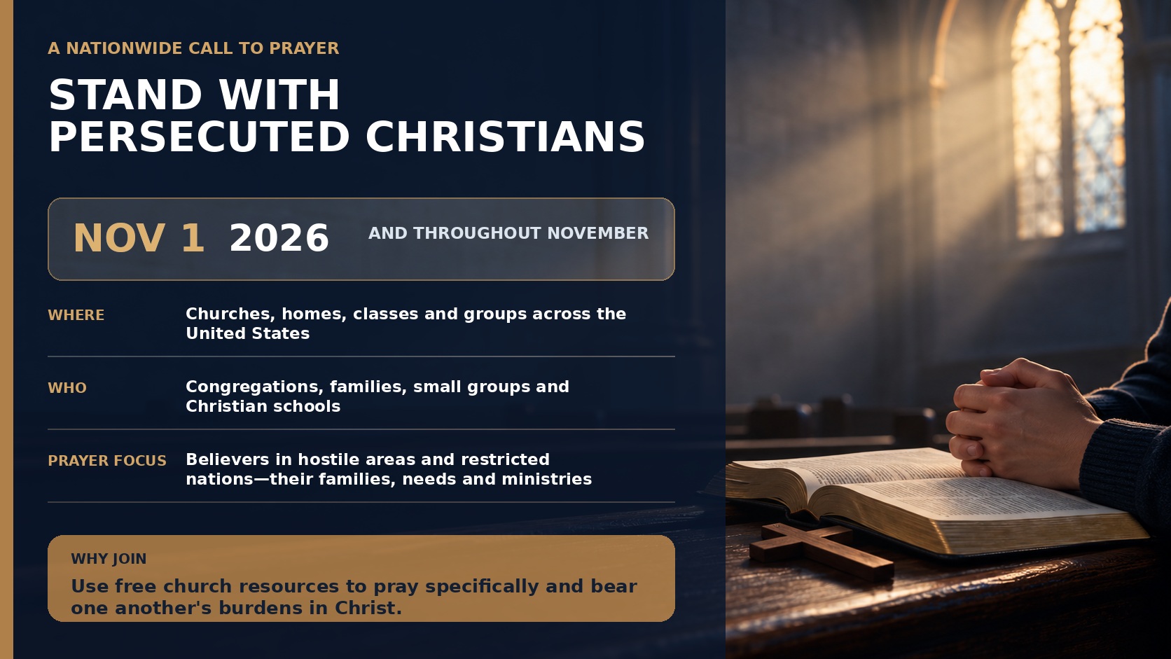 Prayer for the Persecuted Church