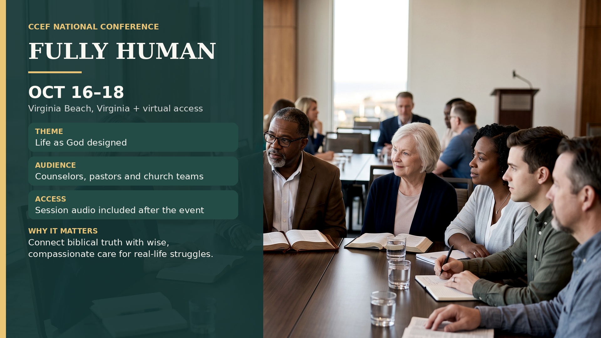 Biblical Counseling and Christian Formation
