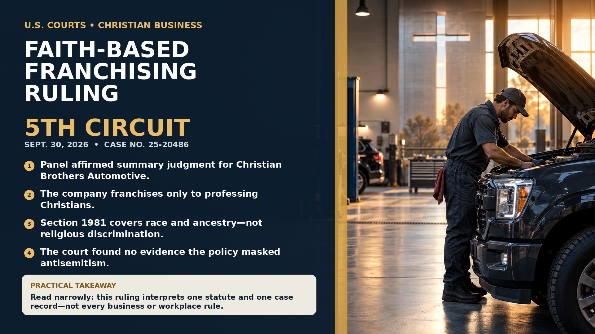 Faith-Based Franchising and Religious Business Identity