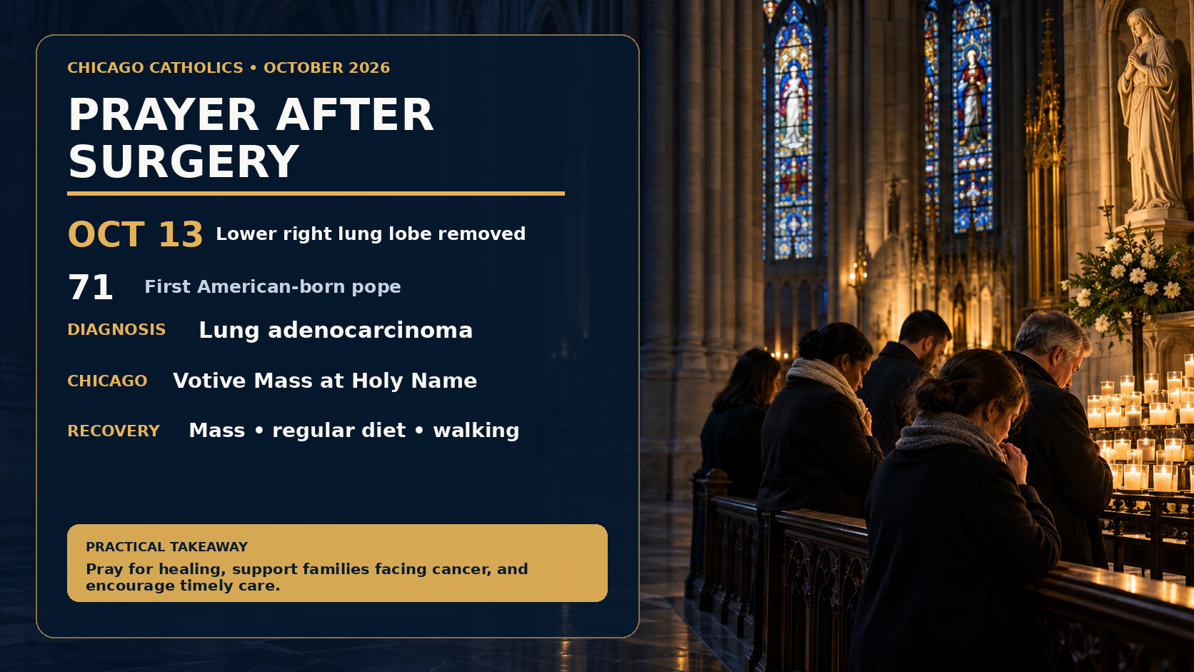 Catholic Prayer, Illness, and Pastoral Solidarity