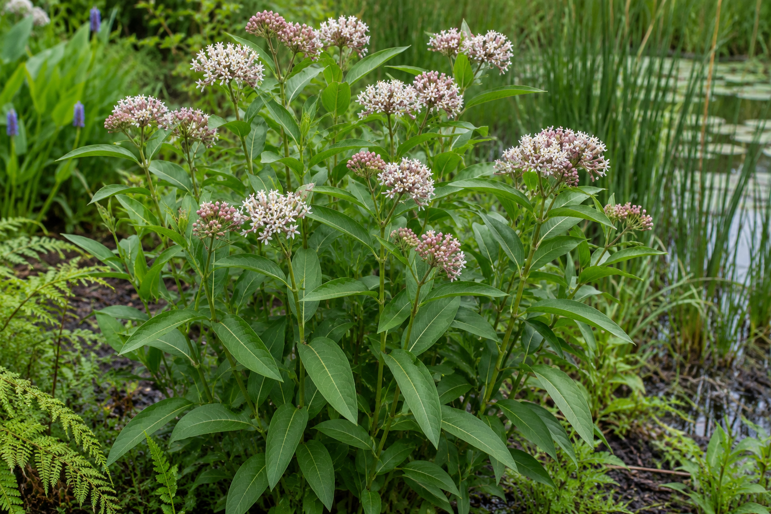 Swamp Milkweed (Asclepias perennis)