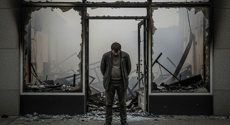 In a season of relentless loss, Daniel’s world burned away until all that remained was grief and unanswered questions.