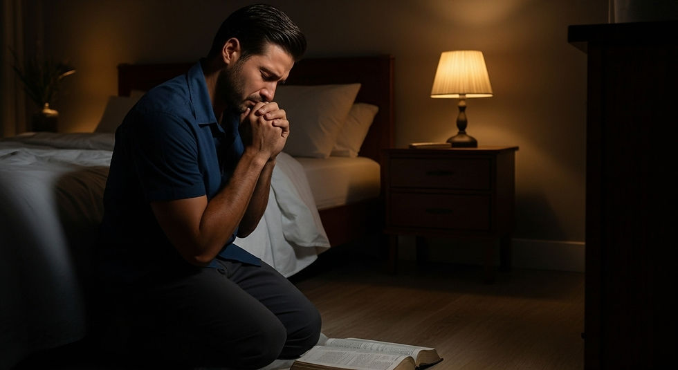 Alex confessed years of chasing wealth and found the beginning of peace by surrendering to God.