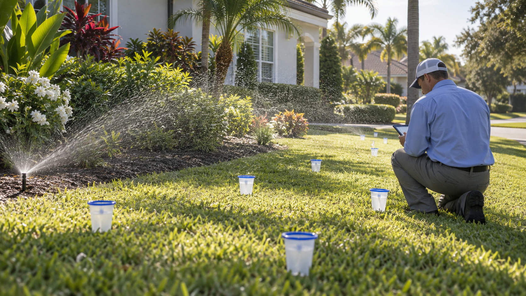 Professional irrigation valve installation in South Tampa