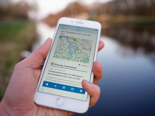 Hochwasserschutz: Warn-App mit neuen Funktionen