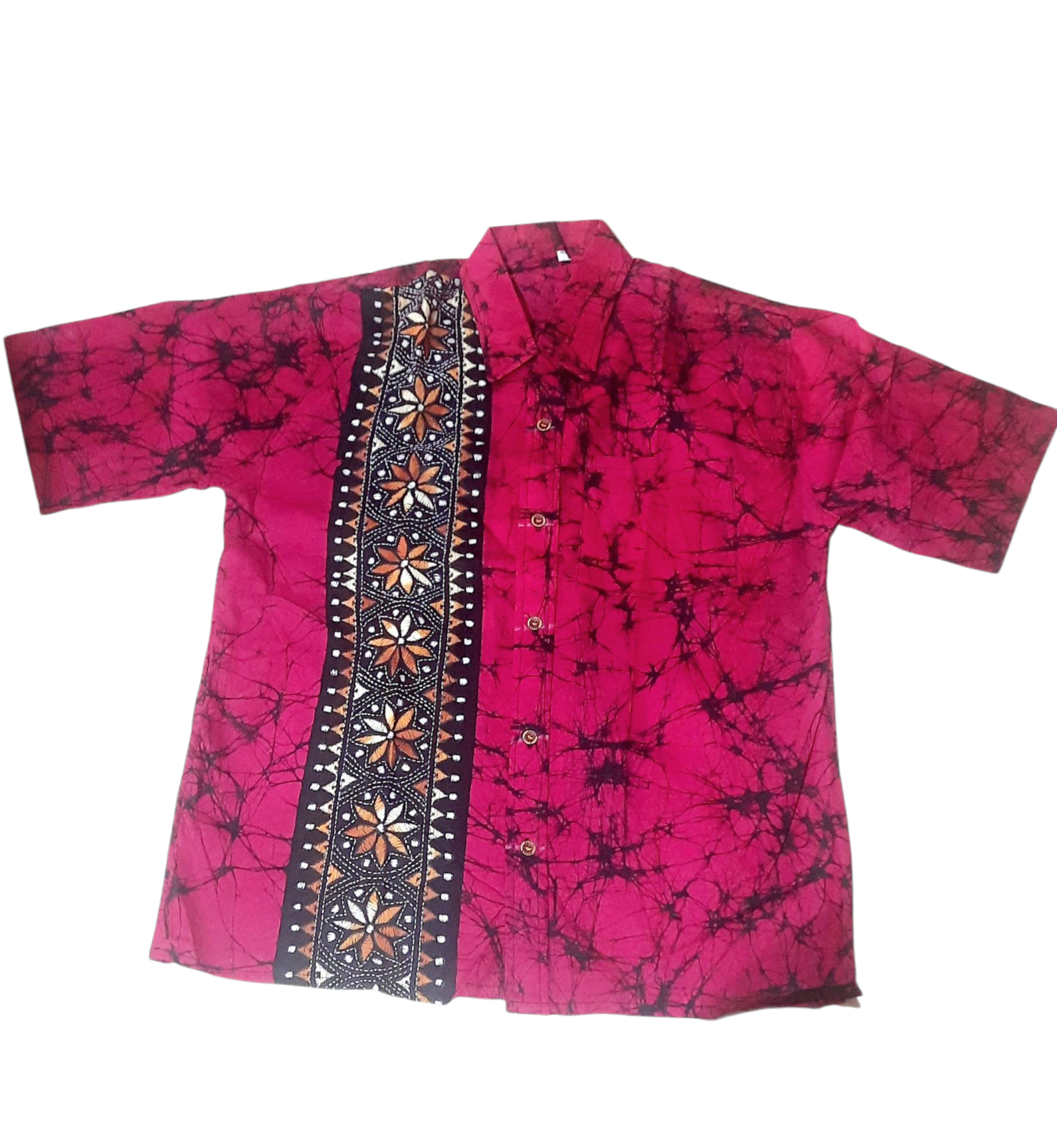 Batik katha half shirt