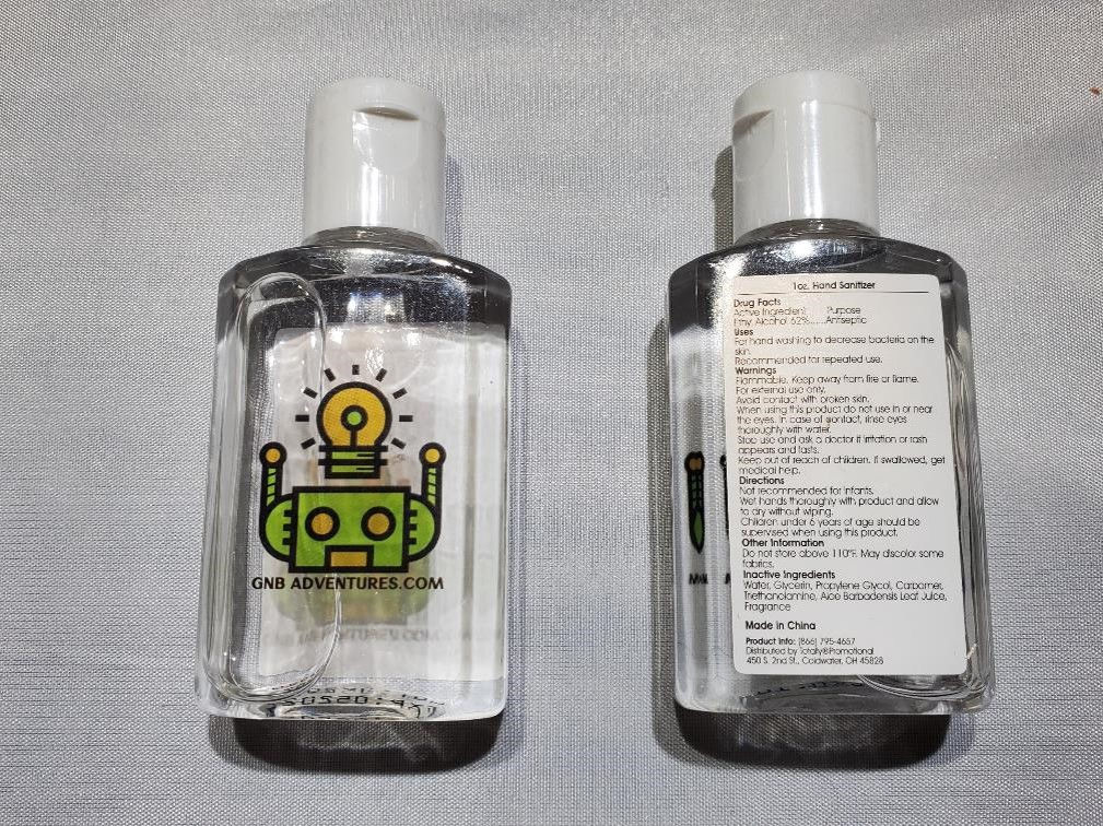 GNB Adventures Hand Sanitizer