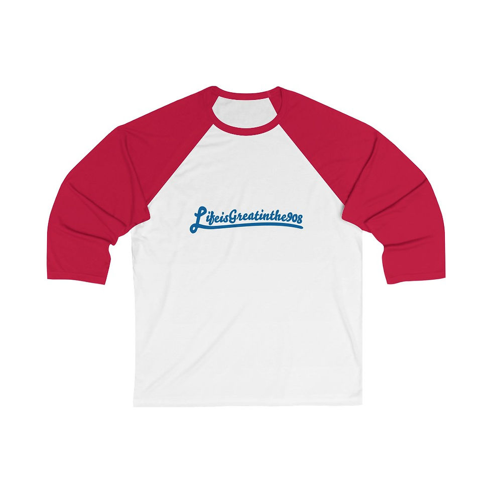Thumbnail: Unisex 3\4 Sleeve Baseball Tee - Design by Logan Reboja