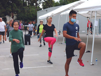 Silver Sneakers On Newly Paved Roads