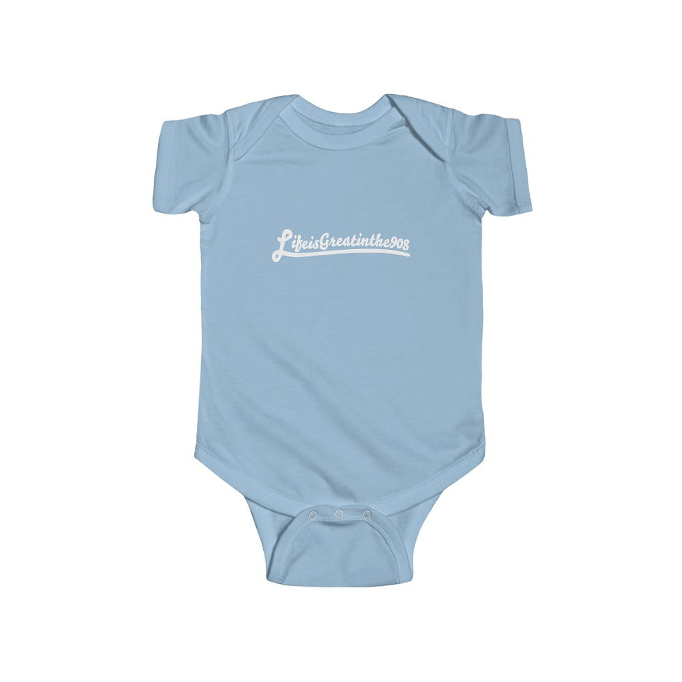 Thumbnail: Infant Fine Jersey Bodysuit - Design by Logan Reboja