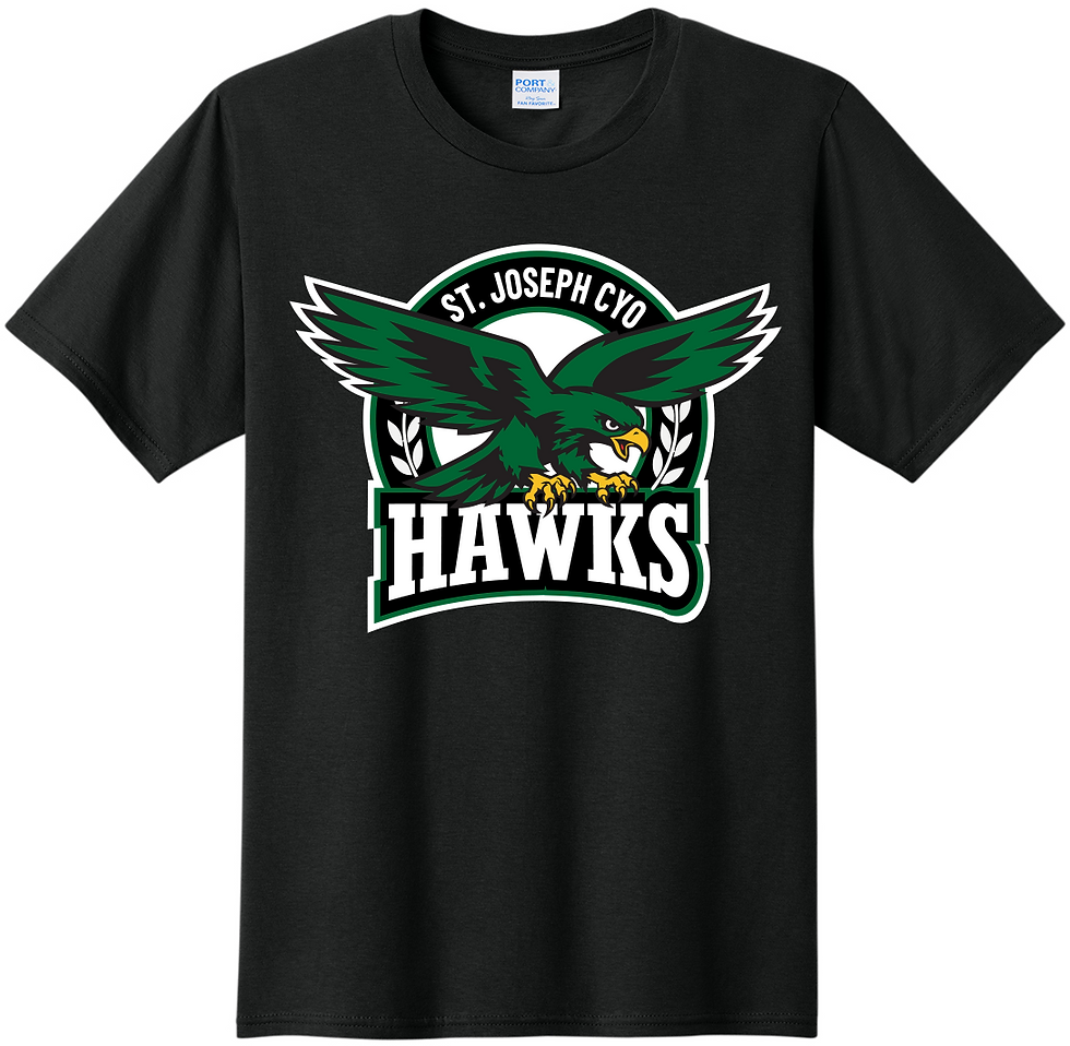 Thumbnail: CYO Logo Men's Port & Co Fan Favorite Tee